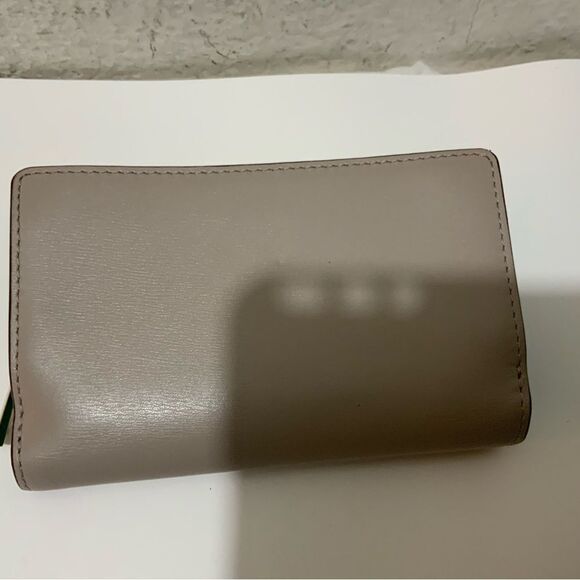 NWOT Kate Spade Phillips Road Dara Wallet Zip Around Bone Grey / Misty Mint $158 - Picture 10 of 10
